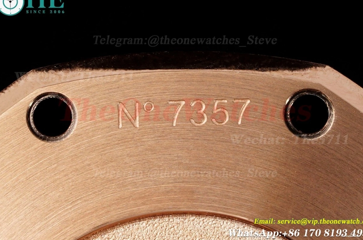 Qtz ZF Oak 67651 Dia Swiss RG 33mm Royal Gold Ladies RG 0430